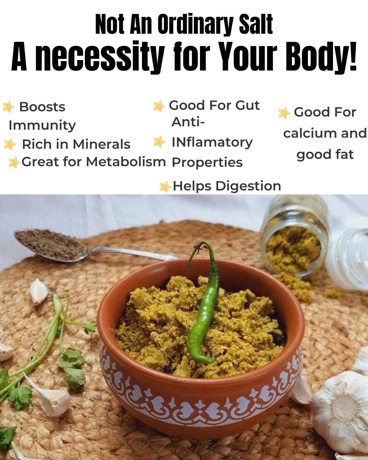 Pisa Jeera Flavour Namak