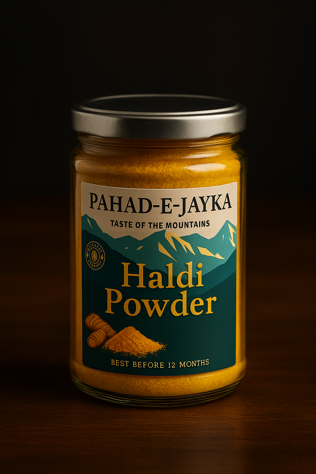 Turmeric Powder - 100gm | Organic Turmeric Powder & 10 to 12% High Curcumin Certified