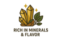 icon for Rich in Minerals & Flavor