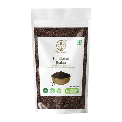 Organic Himalayan jakhiya seeds pahadi (Wild Mustard) Black Jakhya seeds